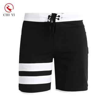 mens black polyester shorts