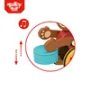 Children Play Bear Push Pull Along Wooden Toys