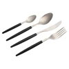 BC5254 Italian flatware Stainless steel tableware 4pcs set with ABS Casting handle