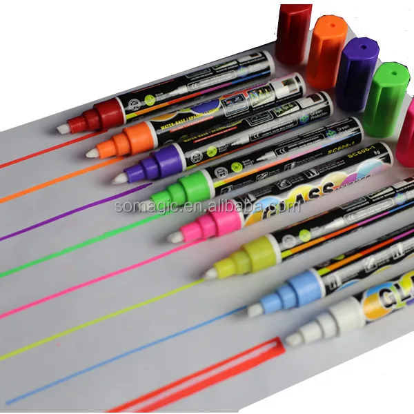 Somagi Provided Sample And Oem Glow In The Dark Marker Buy Glow In 