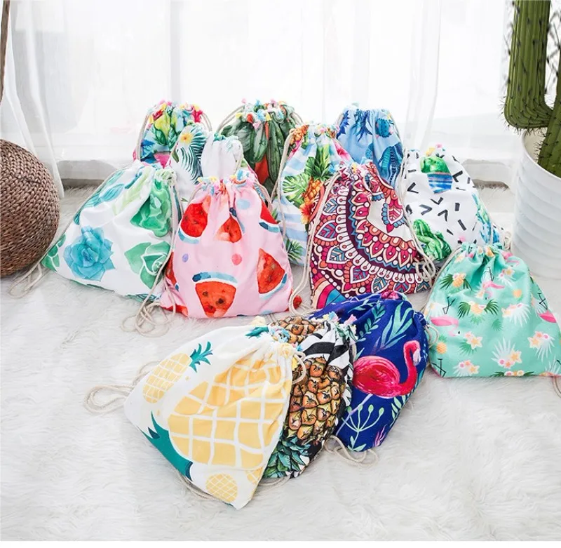 towel backpack