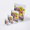A4 A5 A6 A7 size 8.5 x 11 5x7 inches acrylic magnetic photo document frame magnet menu sign holder stand