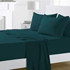 GREAT VALUE Queen 4 Piece 1500 Thread Count Deep Pocket Bed Sheet Set -2 EXTRA PILLOW CASES