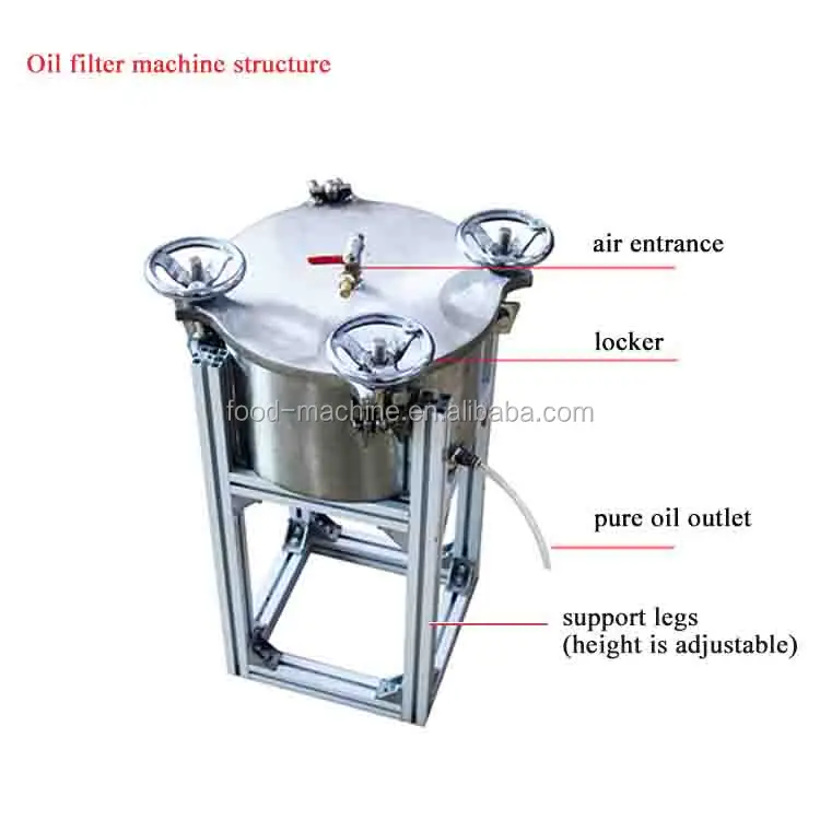 coconut oil filter machine