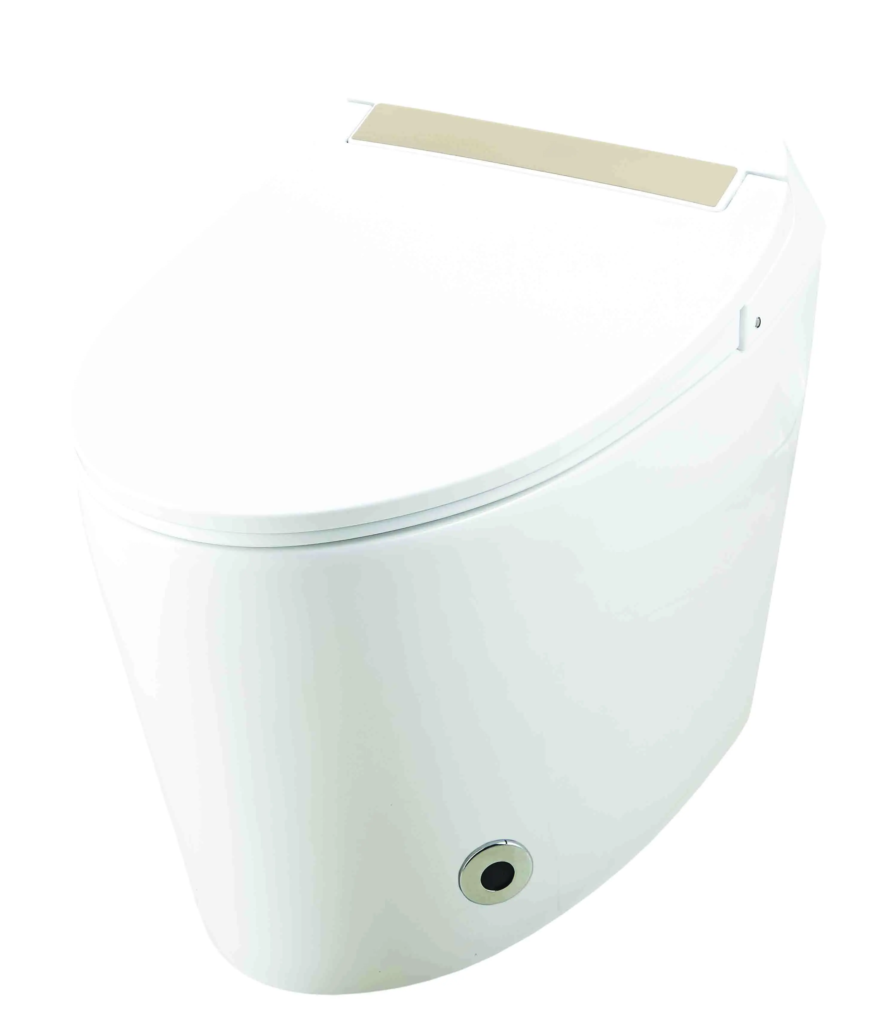 Warm wash close front  intelligent smart portable toilet