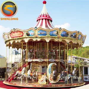 Musical Carousel Christmas Decorations Wholesale Decorations