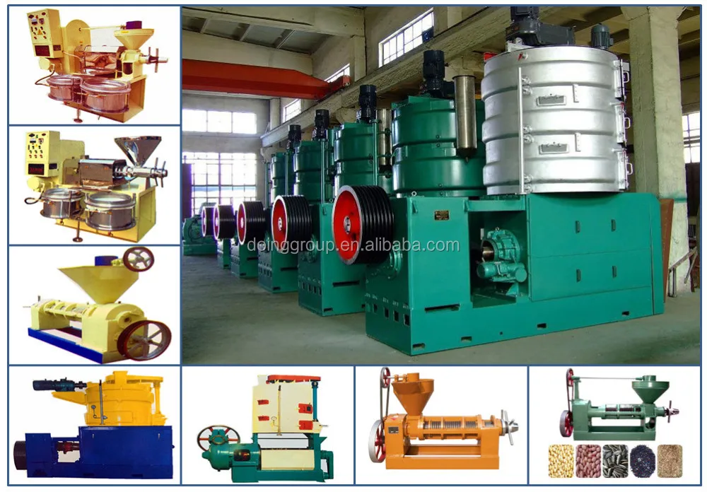 Capacity Optional Vegetable Oil Production Machine Line For Processing Various Kinds Cooking Oil