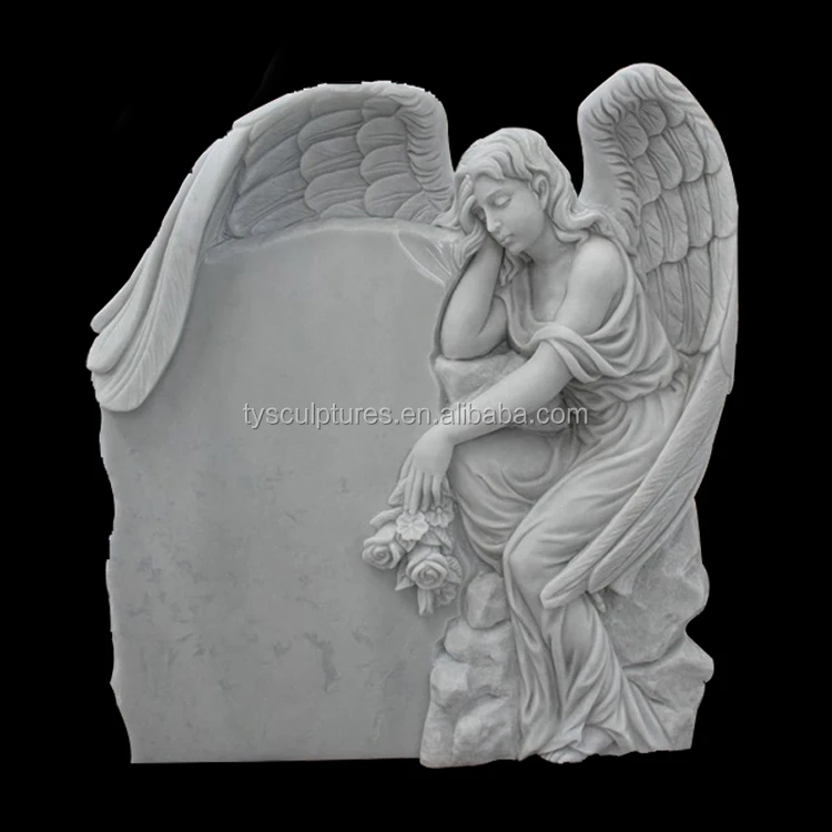 stone angel gravestone