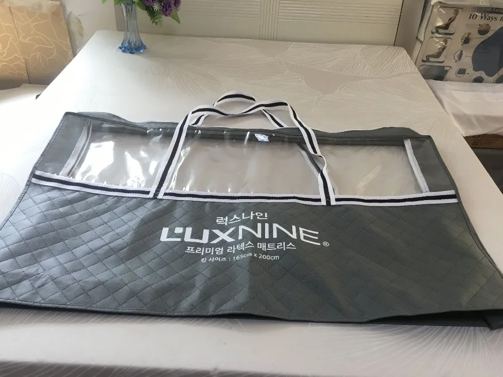2018 New Products Non Woven Clear Plastic Pe / Pvc Mattress Packaging Bag Buy High Quality