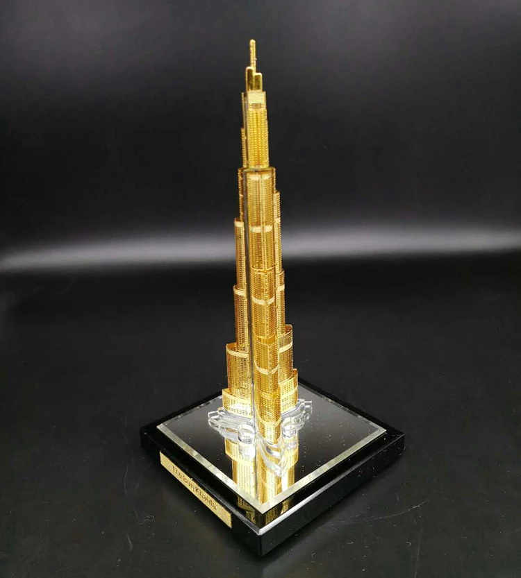 Kristal Model Burj Dubai,Crystal Dubai Burj Khalifa Souvenir Arabisch