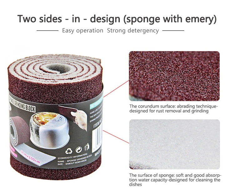 Sanding Sandpaper Sponge Grinding Block For Rust Cleaning Buy Sponge