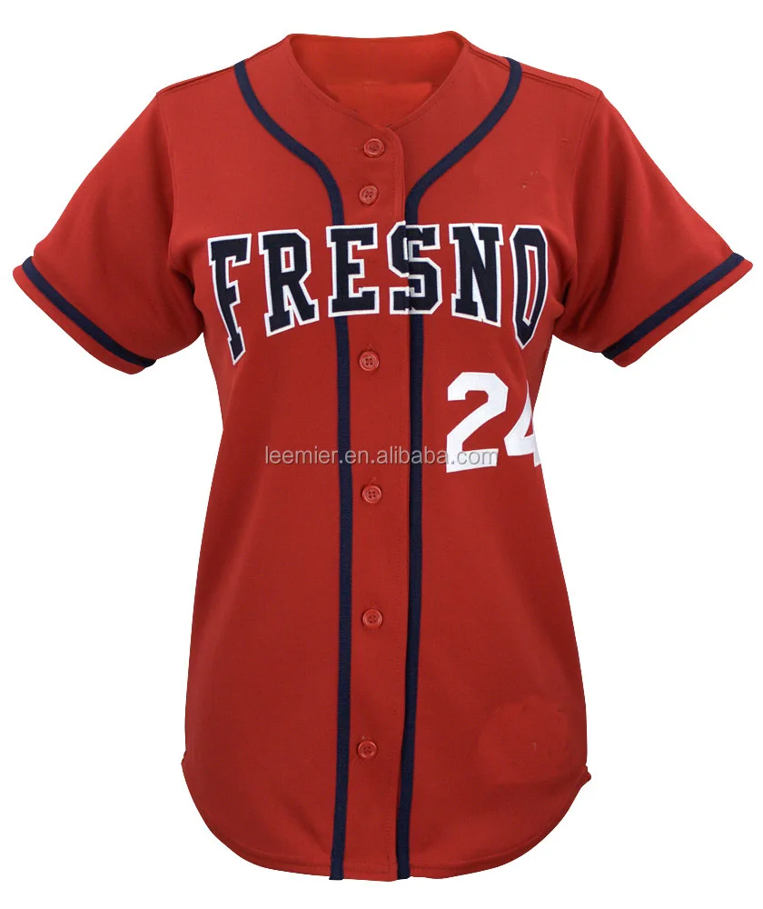 Custom Promotional Women's Slim Fit Baseball Jersey Buy Custom Slim