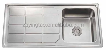 Kitchen Sink With Dish Drainer Forms Double Bowl Kitchen Sink With Dish Drainer Forms Double Bowl Yts10050d