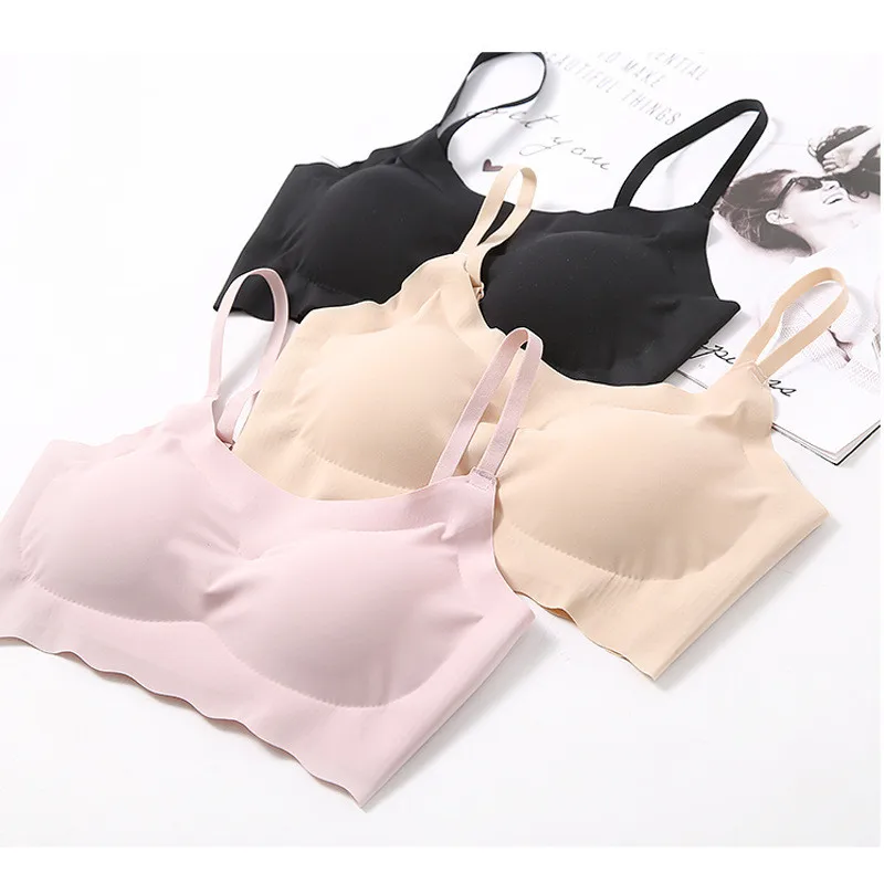 New fashion Japan hot sale seamless sleep push up breast bra