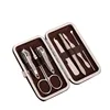 7pcs Custom Logo Stainless Steel Set Manicure And Pedicure
