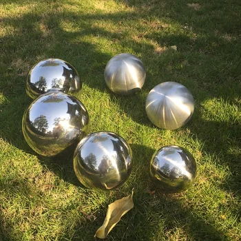 large hollow steel balls spheres