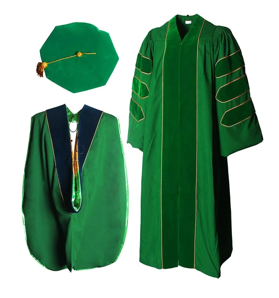 Customized Suit Doctoral Graduation Gown/phd Gown/doctoral Robe Plus ...