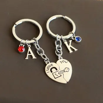 heart and key keychain