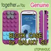 BLOCK CASE Purple for GALAXY S3
