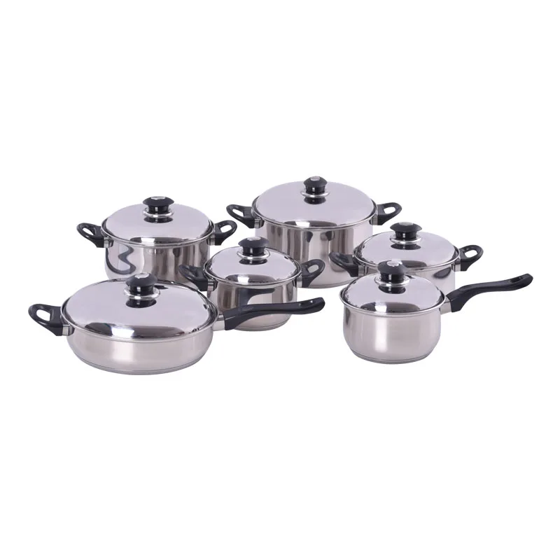 Wholesale 12PCS Stainless Steel Casserole Cast Iron Parini Cookware - China  Cast Iron Parini Cookware and Cookware Set price