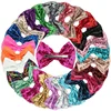 Girls sequin grosgrain ribbons hair bow clip baby alligator hair clips