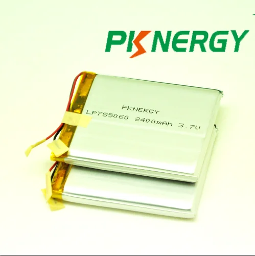 3.7v 2500mah lithium polymer battery 785060 Batteries cell for digital products battery