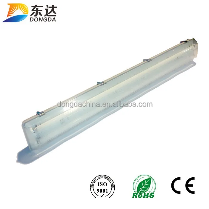 2x36w T8 Emergency Light Waterproof Fixture Fluorescent 2x36w T8 Emergency Light Waterproof Fixture Fluorescent Lighting Wet Room Ip65 Ip 65 Tri Proof Led
