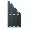 wood plastic composite post and rail fence