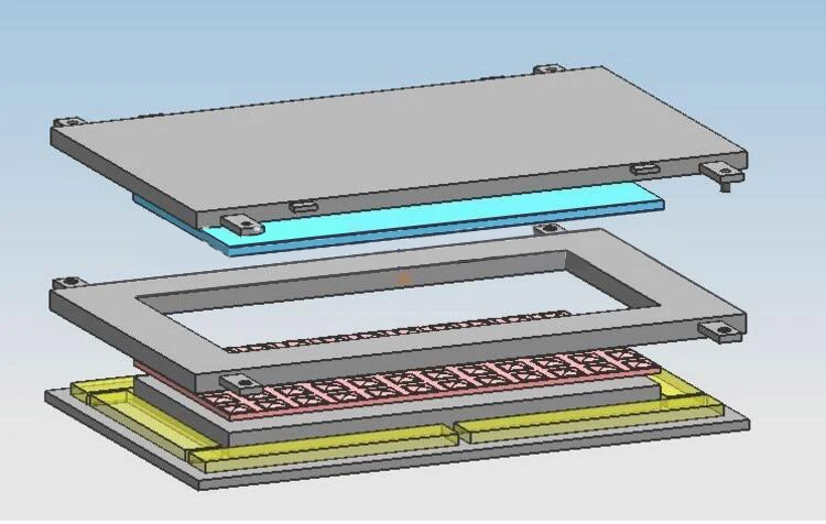 4-column-3000-ton-hydraulic-press-steel