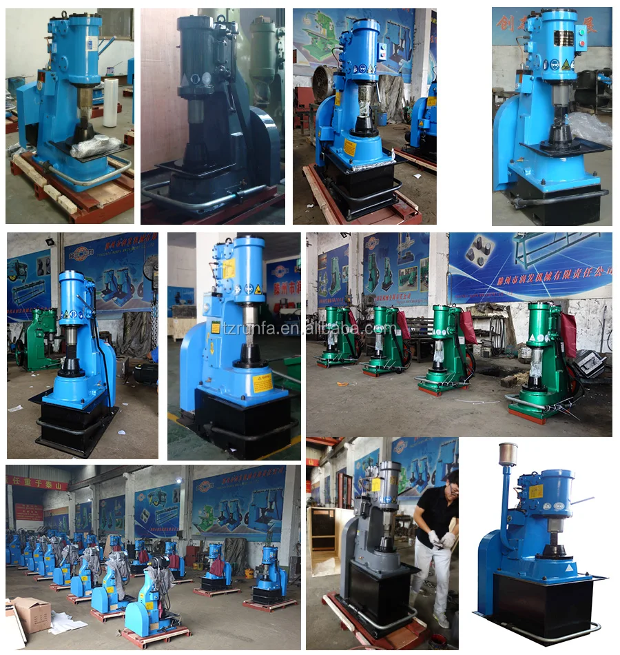 小型空气动力锻锤 c41-16kg - buy 气锤,铁匠空气锤,气动锻锤 product