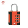 OEM TSA Digital Approved 3-Dials Hardware Combination Padlocks Travel Suitcase Luagge Bag Lock