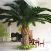 Can be customized artificial date palm tree fiberglass artificial date palm tree outdoor big artificial palm tree
