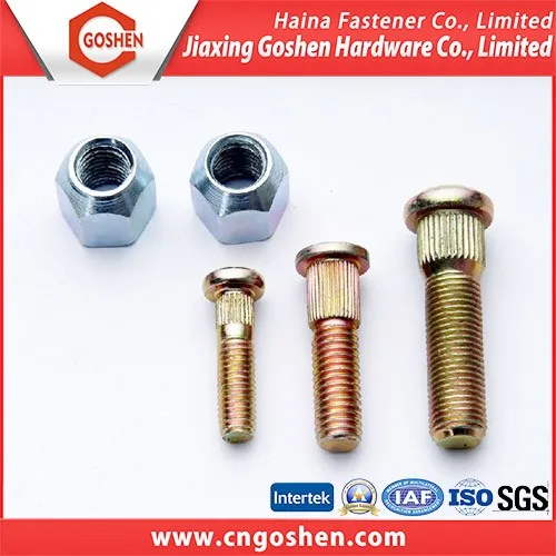 Steel Wheel Hub Bolt/alloy Wheel Nut Bolt/zinc Plating Car Bolt Buy