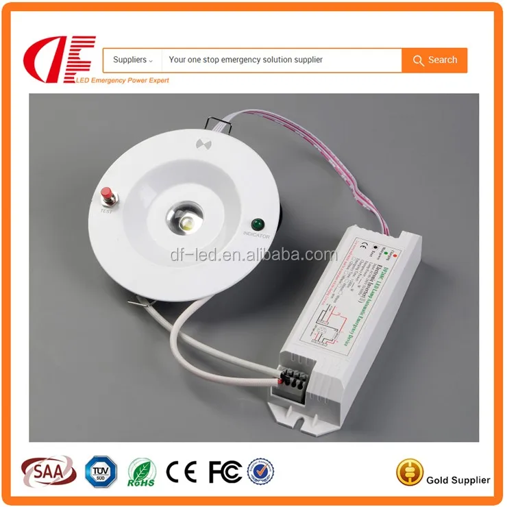 8W LED Emergency Maintained Surface Mounted IP65 Bulkhead with SAA TUV UL certificates