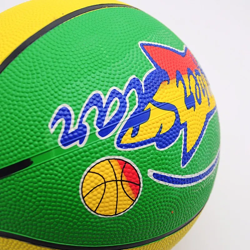 Customized Logo Cheap Rubber Basketball Youth Molten Rubber Bulk