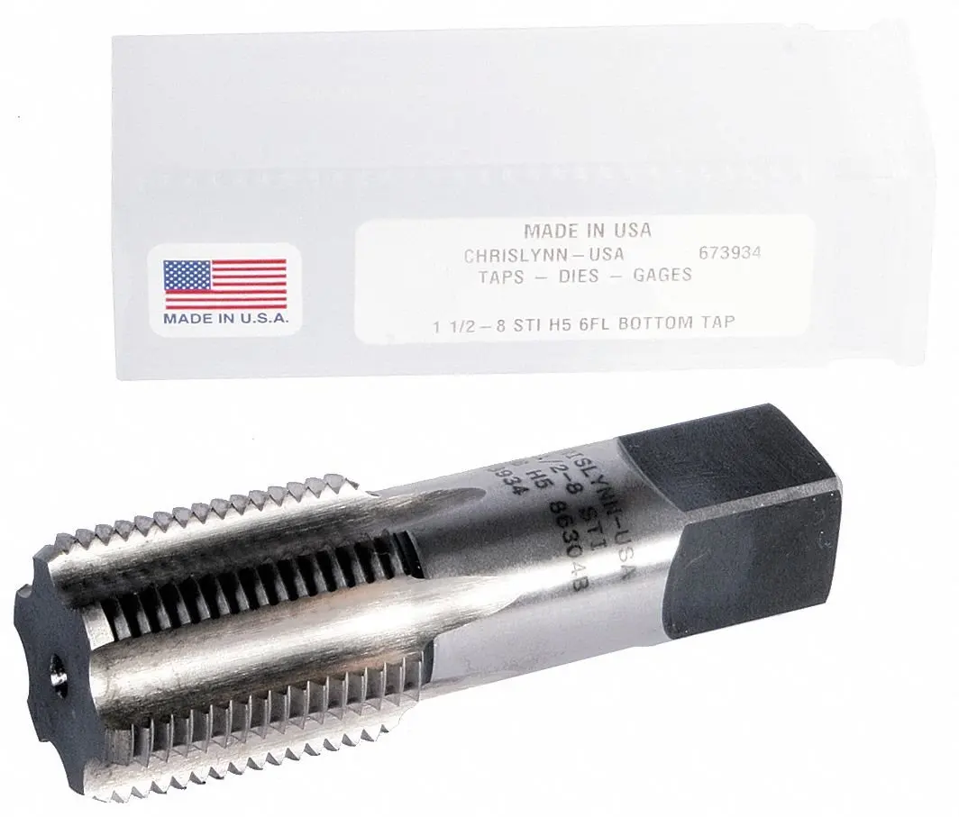 30mm x 3.5 Metric HSS Right Hand Taper Tap M30 x 3.5mm Pitch