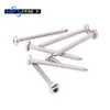 Hexagon washer head brass material diameter 2.9 mm sheet metal screws