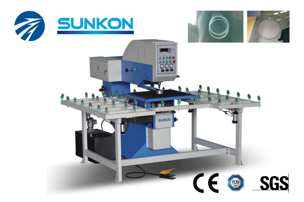 Cgzk480 Ce Certification Laser Type Auto Glass Hole Drilling Machine/glass Drilling Machine
