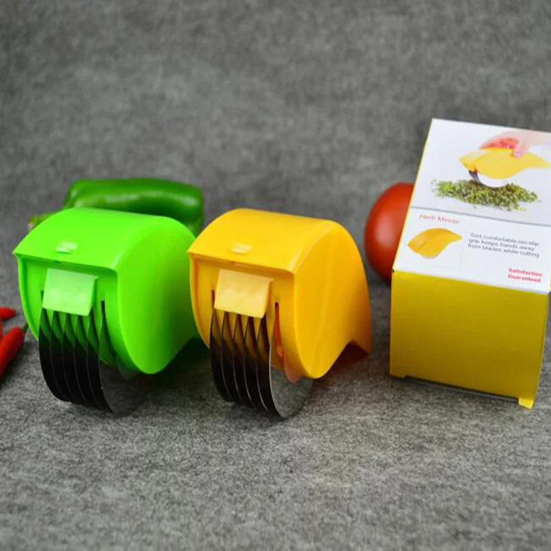 Herb Rolling Roll Rollers Mincer Herbal Manual Hand Scallion Cut Cutter