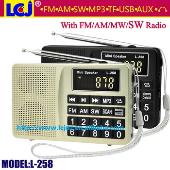 L-258 Usb Am Fm Sw Sd Card Radio - Buy Card Radio,Sd Card Radio,Usb Am