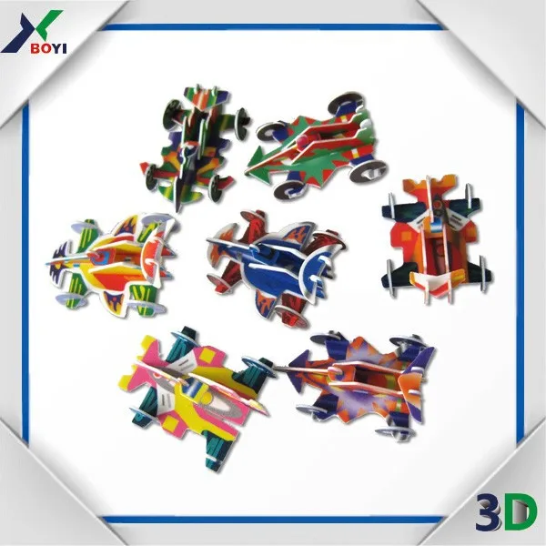 Buy 3d Diy Puzzle Toy,Small Car Toy,3d 
