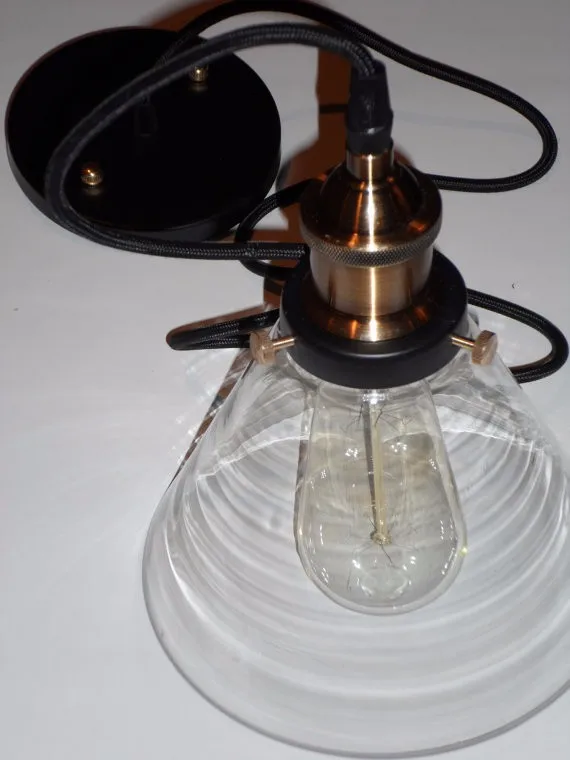 6.2 25 glas hanger antieke keuken eiland licht edison lamp plafond ...