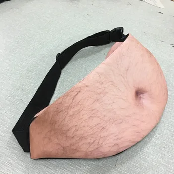 hairy belly fanny bag