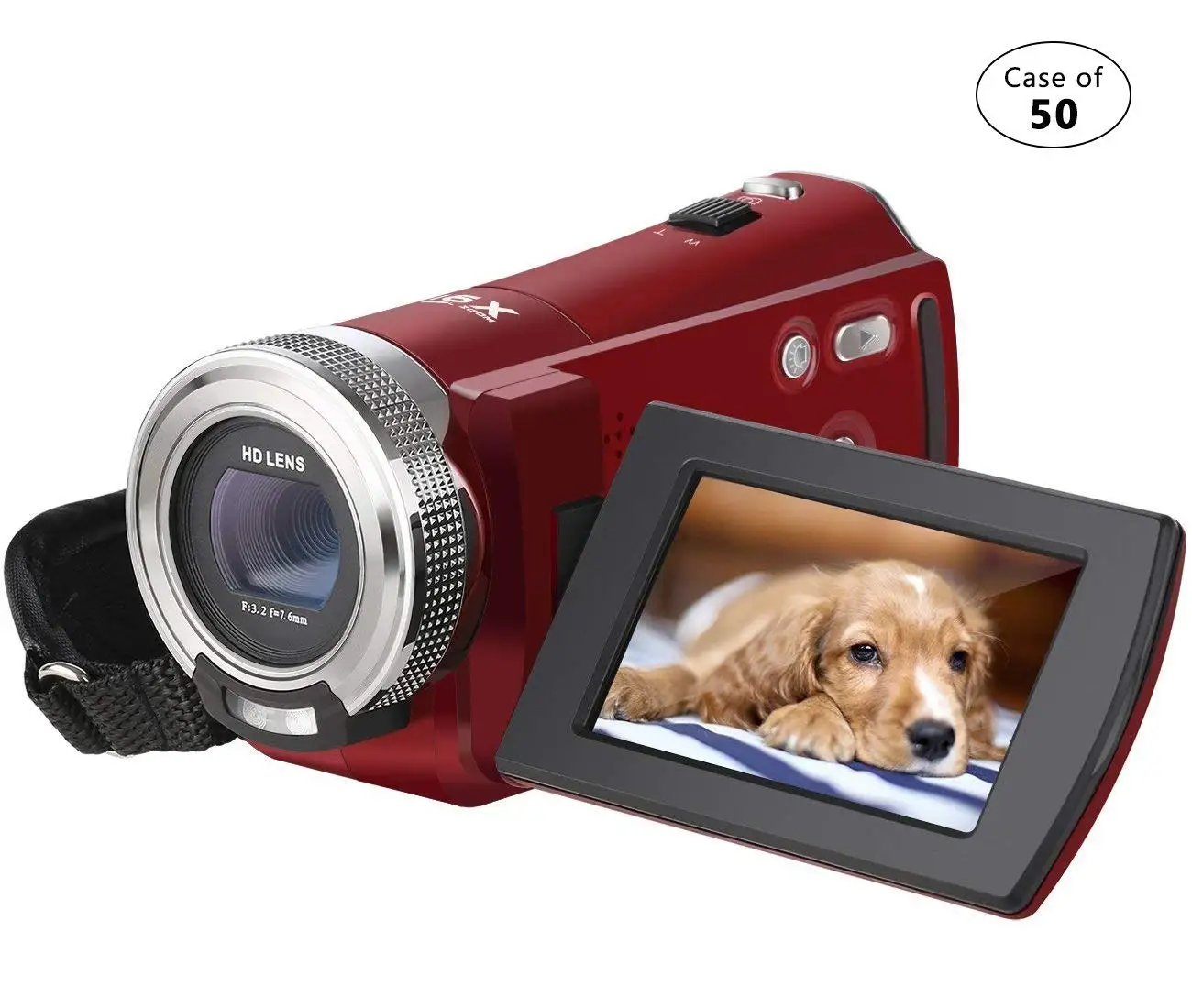 Get Quotations · Case of 50, Digital Camcorder, Besteker 720P HD Video  Camcorder 16X Zoom 16MP Video