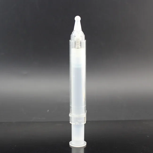 5ml 10ml 20ml Black Syringe With Airless Lids For Cosmetic Use - Buy ...