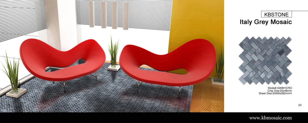 Italian Grey Herringbone marble stone turkey natural