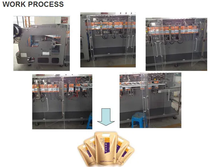 Soya-bean milk self-supporting bag filling machine/ fruit juice bag filling machine /milk self-supporting bag filling machine