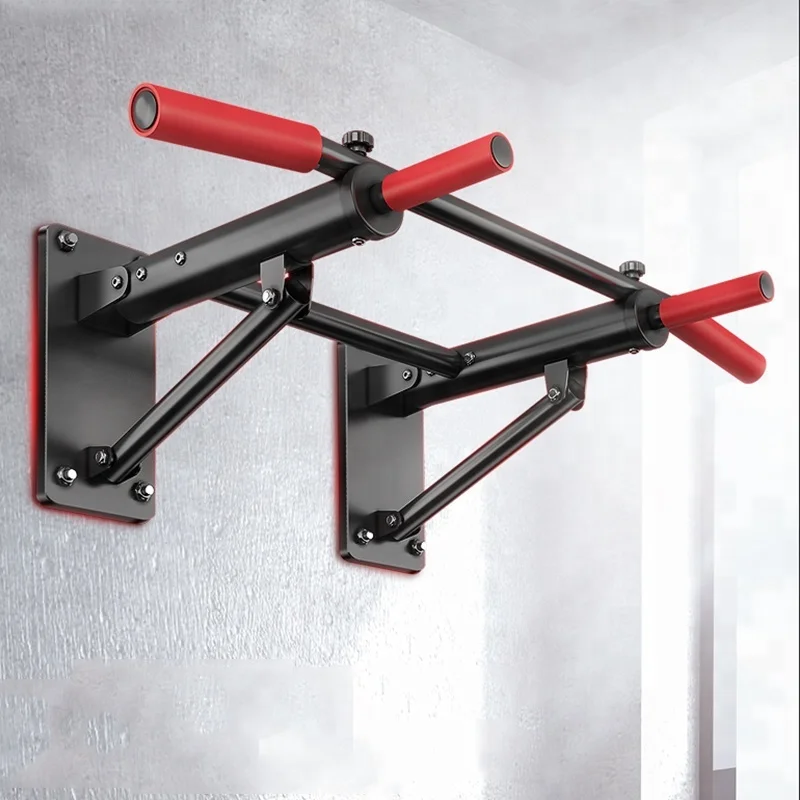 Collapsible Wall Chin Up Bar Gym Horizontal Bar Wall Mounted Pull Up