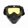 Latest high quality protective goggles motorcycle goggles with face mask