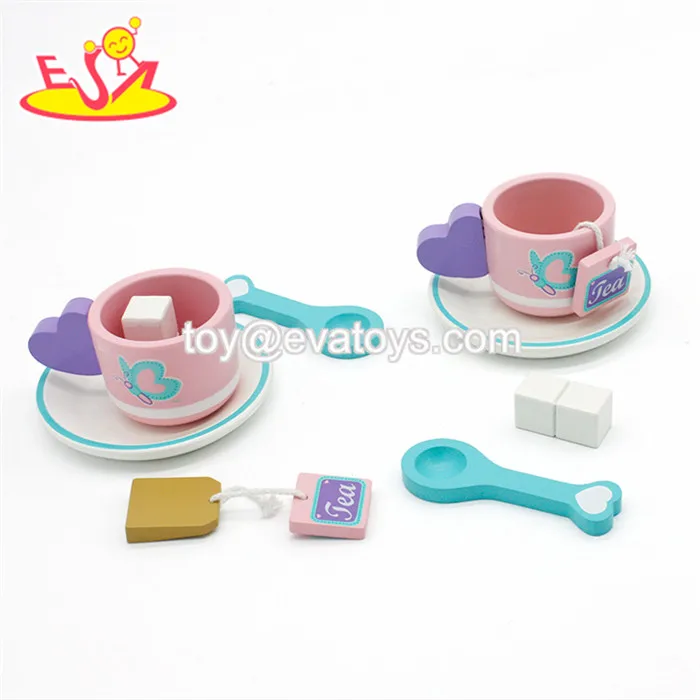 tea set childrens wooden